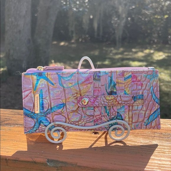 Brahmin Starlight Ombre Melbourne Credit Card Wallet - Picture 4 of 5